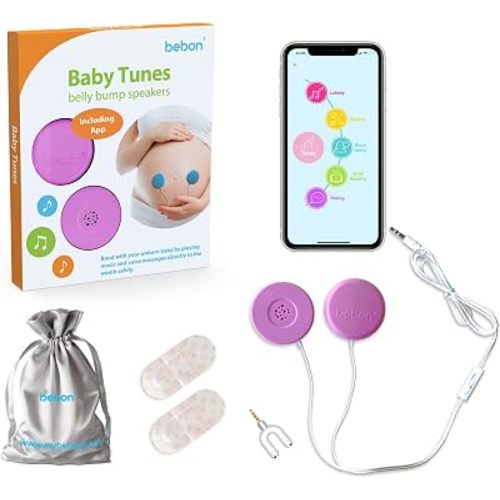 Baby-Bump Headphones – Plays and Shares Music, Sound, Voices to the Womb
