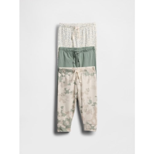 Baby First Favorites Organic Cotton Pull-On Pants (3-Pack) | Gap