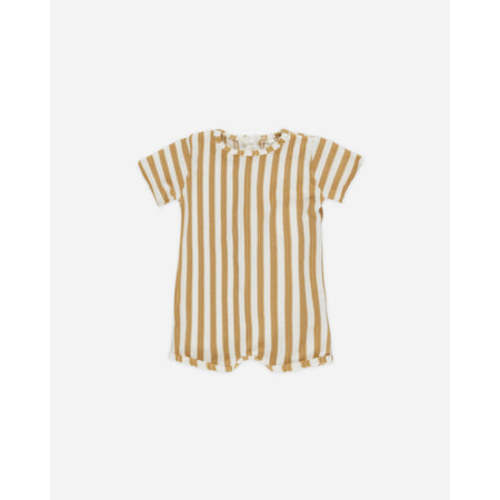 Shorty One-Piece || Marigold Stripe