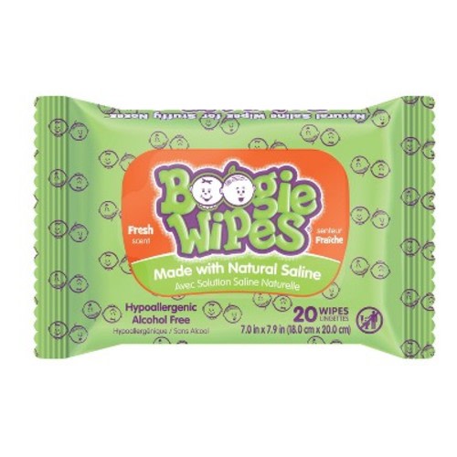 Boogie Wipes Travel Pack - 20ct