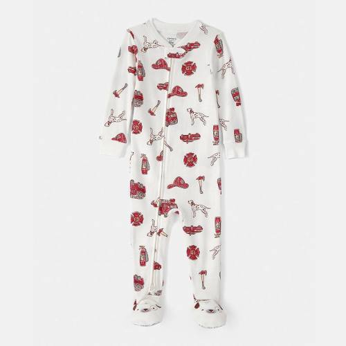Baby Boy Carter's Firetruck Cotton Snug Fit Pajamas