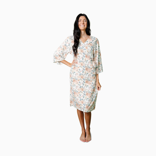 Copper Pearl Printed Women's Everyday Robe - Autumn, Small