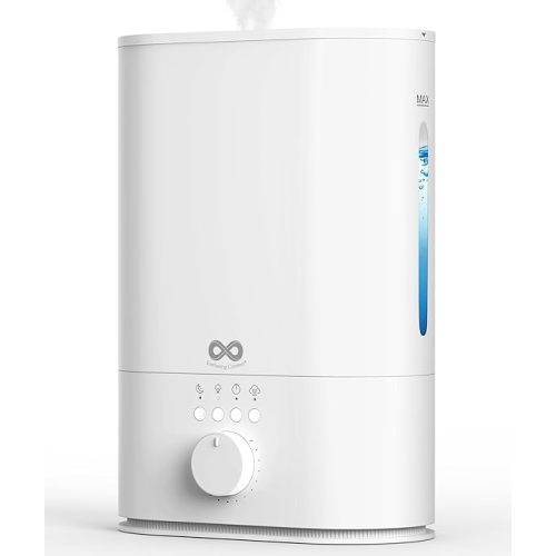 Everlasting Comfort 6L Humidifiers for Bedroom, Quiet 60HR Runtime No-Filter Supersized Cool Mist Humidifier Large Room for Whole House, Plants, Baby Nursery, Allergies, Dry Skin, Congestion, Indoor