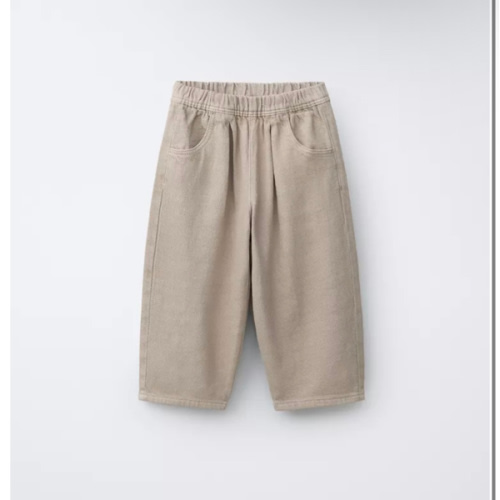 FLOWY TWILL PANTS - Sand | ZARA United States