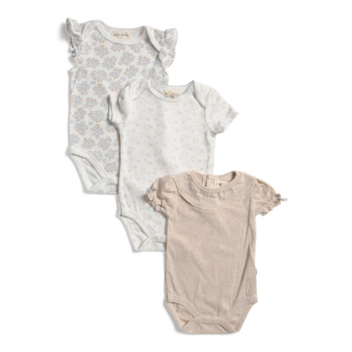 Newborn Girls 3pk Floral Bodysuits | Baby | Marshalls