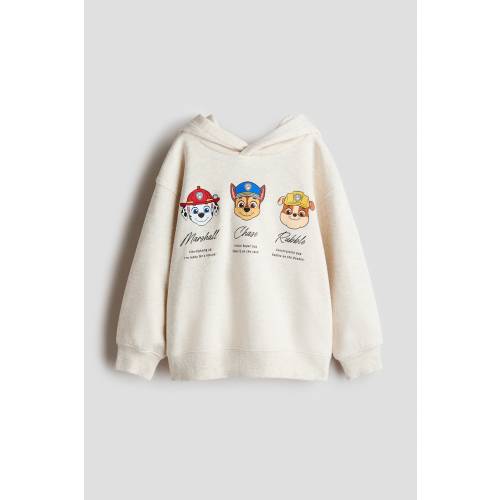 HOODIE WITH PRINTED MOTIF