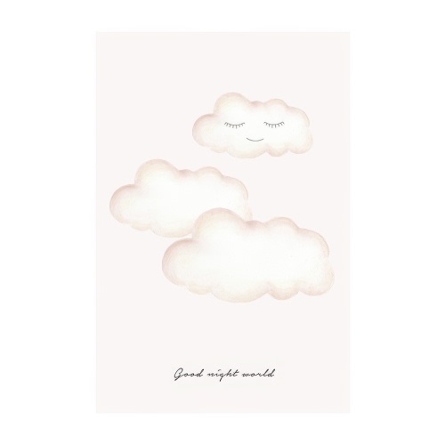 Good Night World Print
