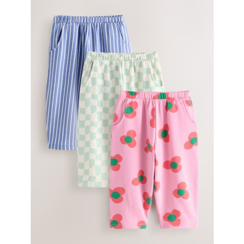 Rainbow Barrel Trousers 3 Pack (3mths-7yrs)