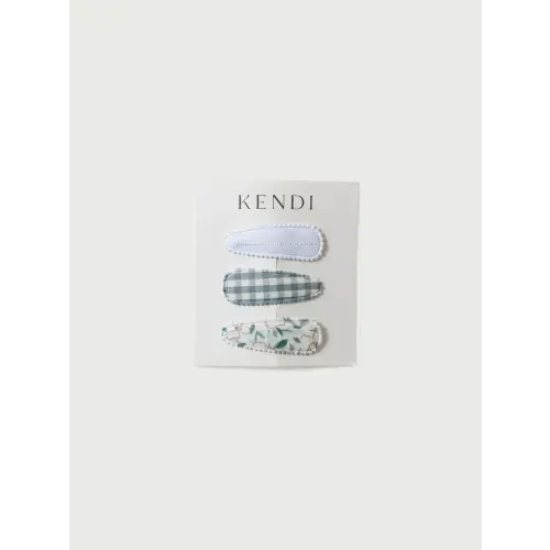 3-Pack Hair Clip Set