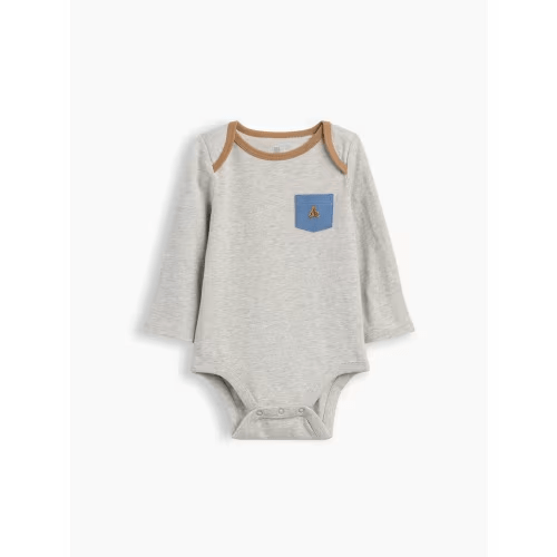 Baby First Favorites Organic Cotton Pocket Bodysuit