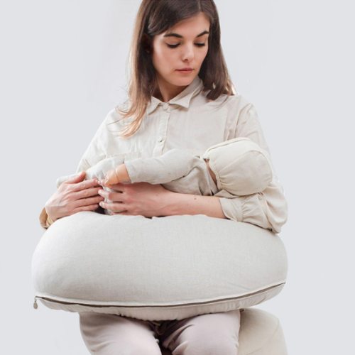 Organic Nursing Pillow | Customizable for Breastfeeding | Home of Wool®