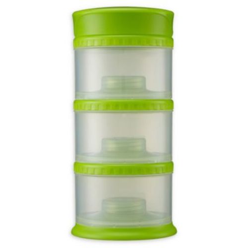 Innobaby Packin' SMART™ Twistable 3-Tier Stackable Containers in Green - GREEN - 3 TIER