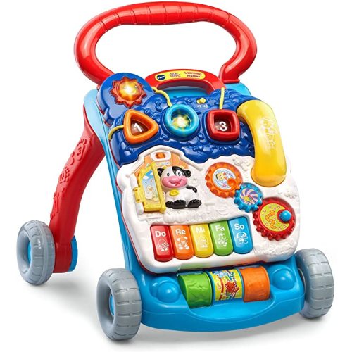 VTech Sit-to-Stand Learning Walker (Frustration Free Packaging), Blue