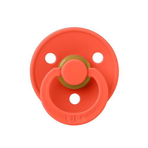 BIBS Colour Pacifier | Tango | Round & Anatomical Latex – Bibsworld store US