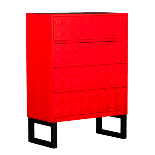Tiger Block 4 Drawer Chest
