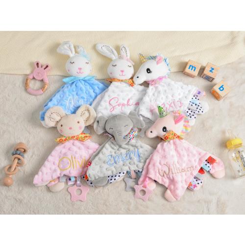 Personalized Embroidered Baby Stuffy