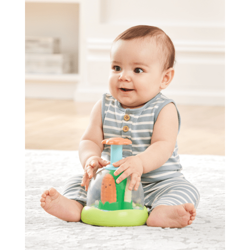 Skip Hop Farmstand Push & Spin Baby Toy