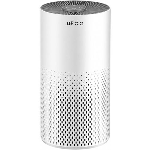 Afloia Air Purifiers for Home Bedroom Large Room Up to 1076 Ft², 3-Stage Filter Cleaner Odor Eliminator, Remove Pets Dust Dander Hair Allergy Mold Pollen Smoke Smell, Quiet 22 dB, 7 Colors Night Light