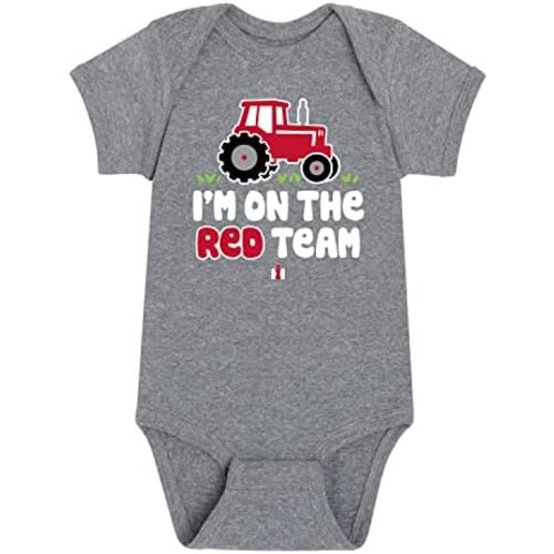 International Harvester - I'm On The Red Team - Infant Baby One Piece