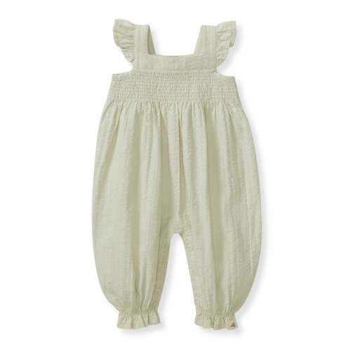 Seersucker Organic Baby Girl Jumpsuit – Burt's Bees Baby