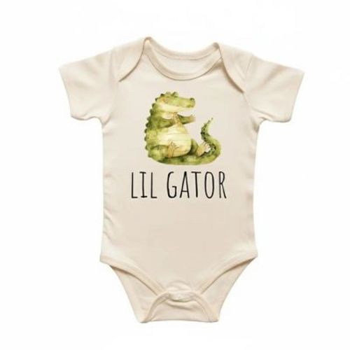 Alligator Gator Newborn Baby Onesie® Bodysuit GS1 Multicolor 0-3M