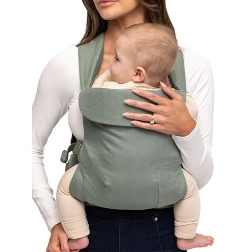 WildBird - Aerial Buckle Carrier - 2-24 Months - Standard (XS-XL) Acadian - Front or Back Carry - Cross Straps, Lumbar Support, Headrest - Hip Healthy - Baby Carrier - Baby Essentials - New Mom Gifts