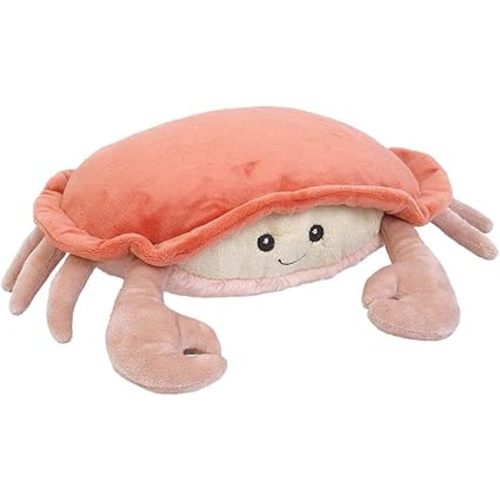 MON AMI Shy Crab Stuffed Animal Toy – 14”, Sealife Animal Gifts for Kids, Ocean Animal Toys for Children