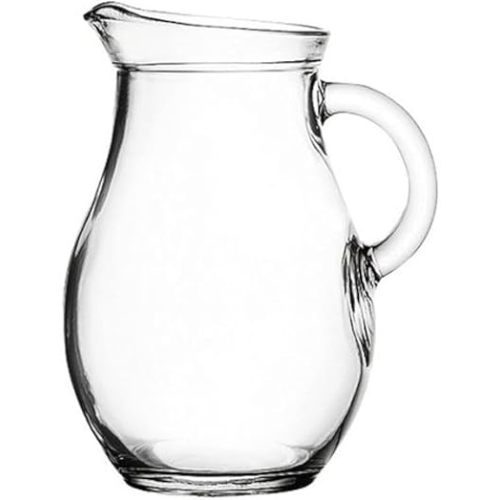 Amazing Child Mini Glass Pitcher 9 Ounces - 5" High. Child Sized. Very Small Size