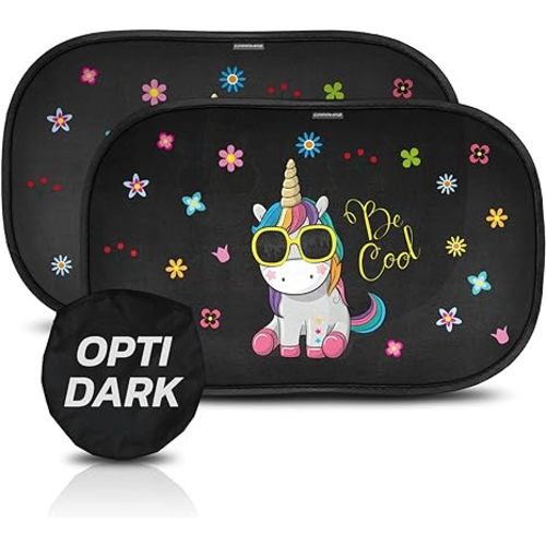 Car Window Shade for Baby with Certified UV-Protection 2 Pack - 20"x12"