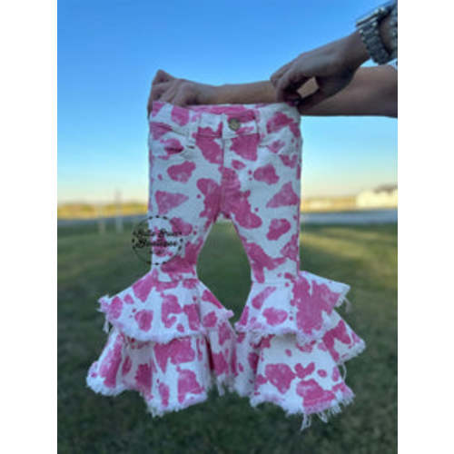 Pink Cow Print Rodeo Queen Jeans – Bella-Breez Boutique