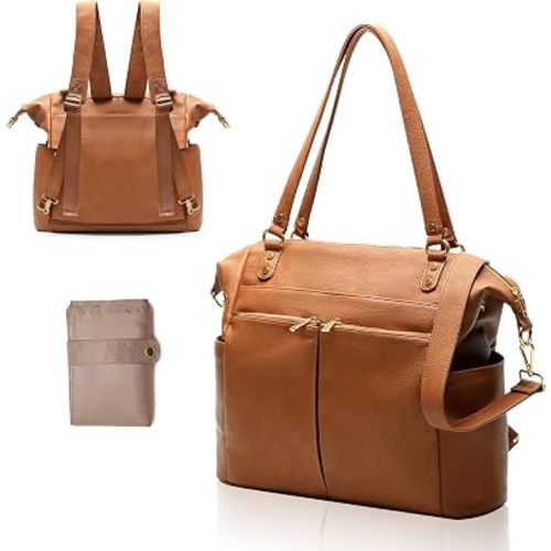 Diaper Bag Tote Convertible Diaper Bag Backpack Tote Leather