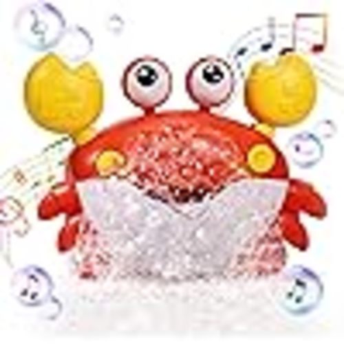 Amazon.com: KINDIARY Bath Toy, Crab Bath Bubble Maker for Baby, Toddlers 1-3, Infants, Kids, Automatic Bubbles Machine Blower for Bathtub, Battery Operated : Toys & Games