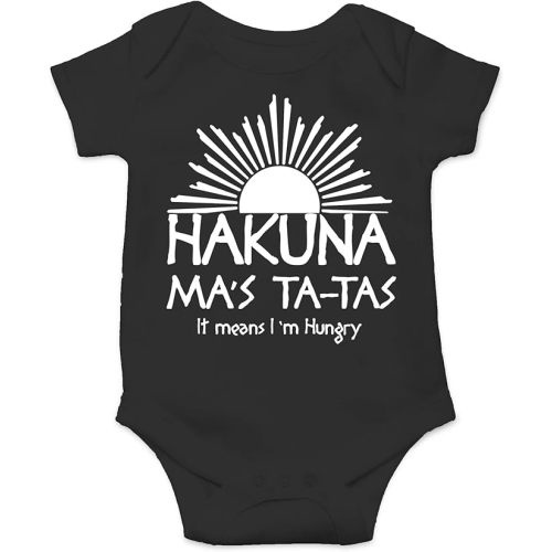 CBTwear Hakuna Ma's Ta Baby Bodysuit Adorable Infant Unisex Romper Clothing Boy Girl Newborn Outfit