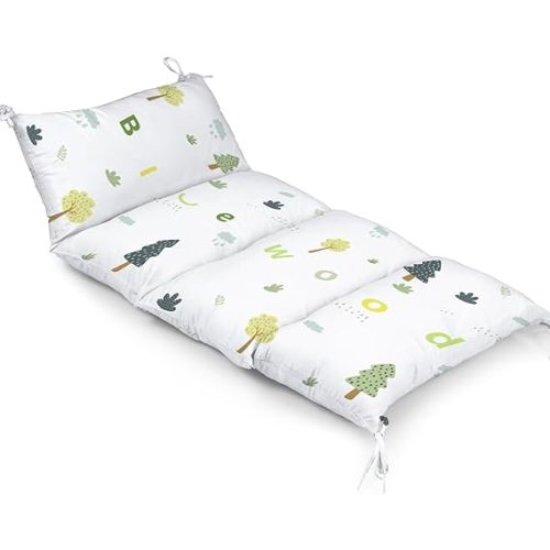 BlueWood Cushion for Climbing Arch, Montessori Philosophy Soft and Non-Slip Pillow for Kids, Pikler Cushion for Reading, Playing, Games, Parties (Stationery Pattern)
