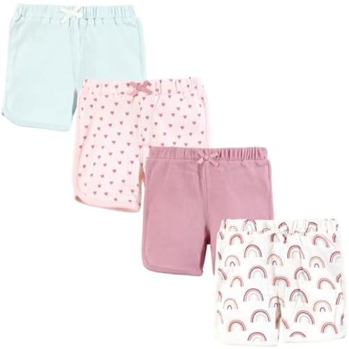 Hudson Baby Baby Shorts Bottoms 4-Pack