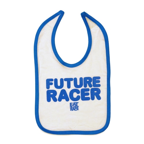 Infant Future Racer Bib | Blue/White