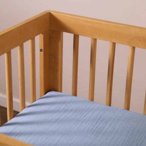 Babyletto Crib Sheet in GOTS Certified Organic Muslin Cotton – DaVinci Baby