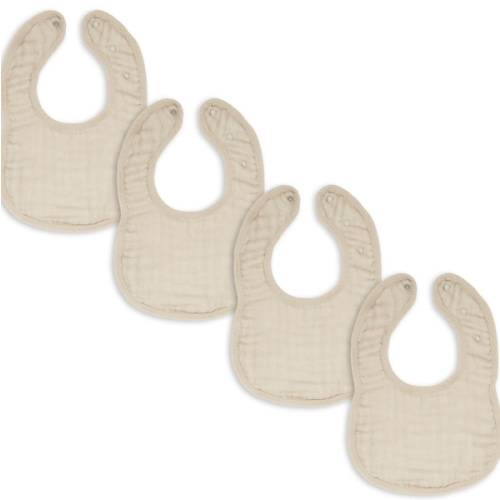 Muslin Bibs in Sand – Comfy Cubs