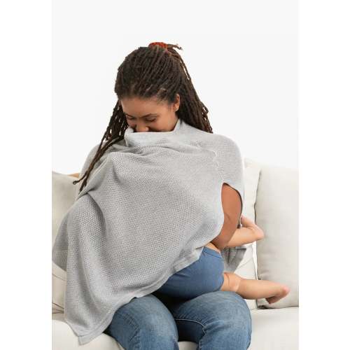 The Grey Cocoon™ Breathable Nursing Cover
