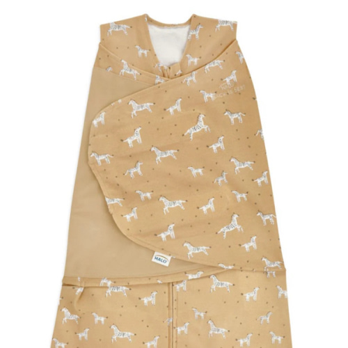 100% Cotton Baby Swaddle Serengeti Sun | Newborn | HALO US