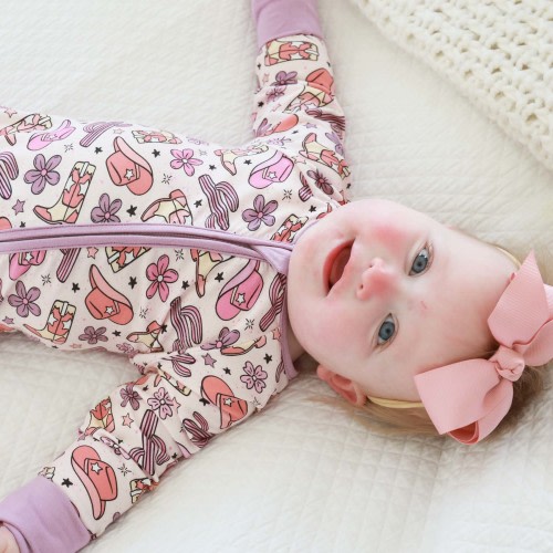 Buckaroo Cowgirl Convertible Zip Romper