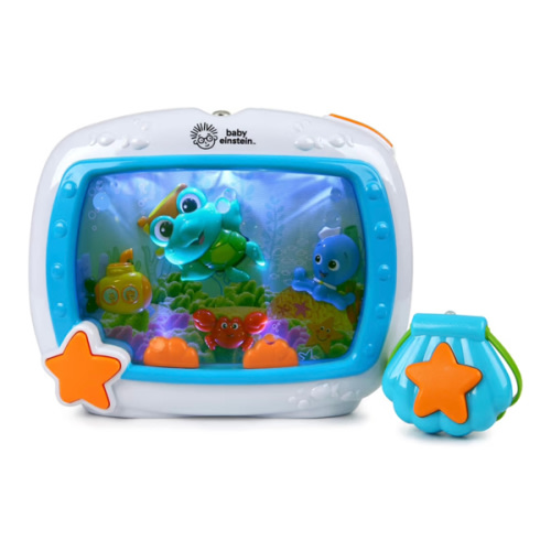 Baby Einstein Sea Dreams Soother Musical Crib Toy and Sound Machine, Newborn and up