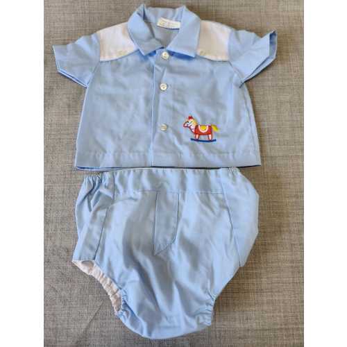 Vintage Baby Boy Outfit, Vintage Baby Clothes, Vintage Baby Clothes, Size 0-6 months