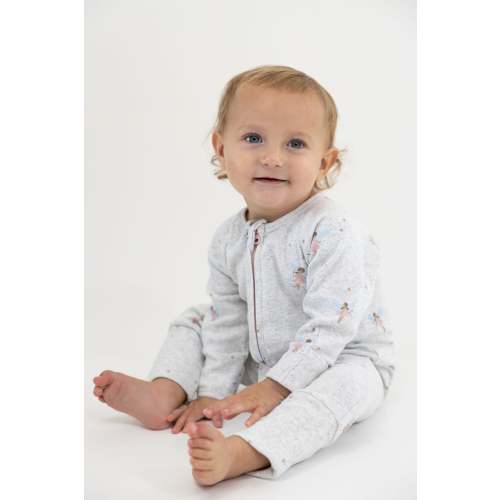Two-way zipper overalls Fleece // FAIRIES DUST