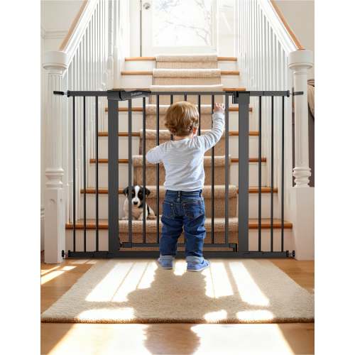 Expandable Pressure Mounted Baby Gate Stairs (29-54.6'') | Babelio P7