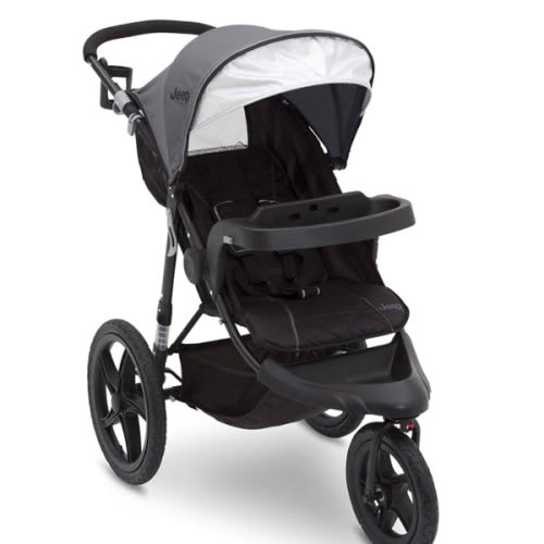 Jeep Classic Jogging Stroller by Delta Children, Grey