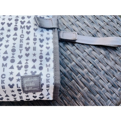 Petunia Pickle Bottom Love Mickey Mouse Clutch Diaper Changer Changing Pad EUC