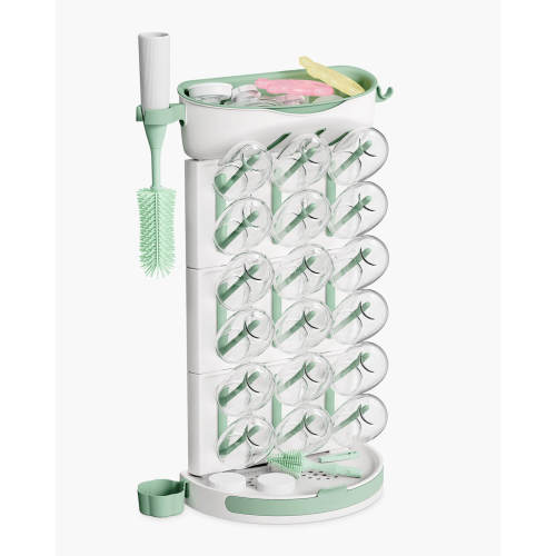 Momcozy Baby Bottle Drying Rack | Holds 18 Bottles, DIY Design