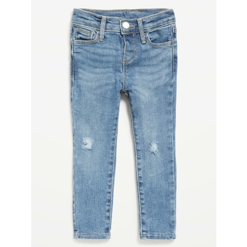 High-Waisted Rockstar 360° Stretch Jeggings for Toddler Girls