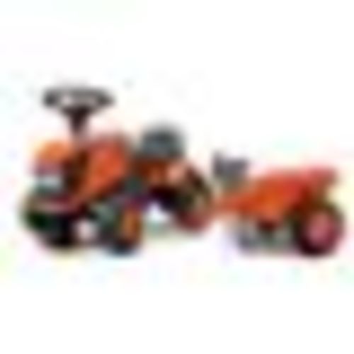 Falk Kubota Tractor Ride-On and Push-Along with Trailer, Ages 1.5-3 at Tractor Supply Co
